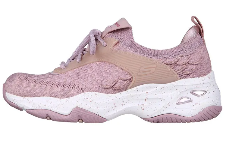 Skechers D'Lites 4.0 Fabric Sports Low top Casual Shoes Women's Fuchsia
