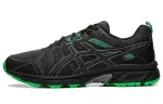 Asics Gel Venture 7 Comfortable Low top Running Shoes Men's Black Green