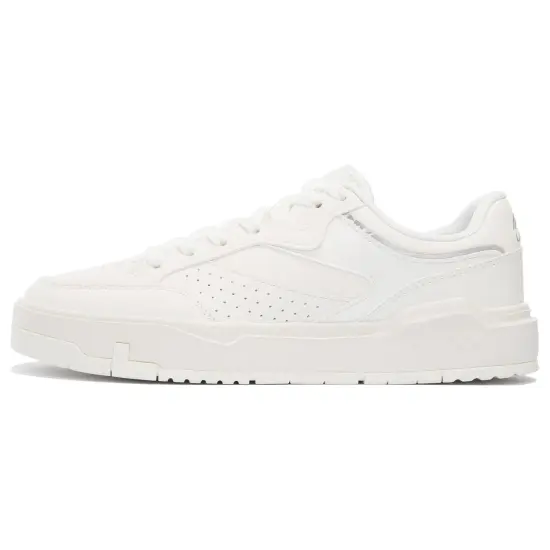 LINING Skateboard Shoes Men Low-Top Snow White/Silver Gray