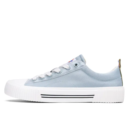 Dickies Skateboard Shoes Women's Low-Top Light Blue