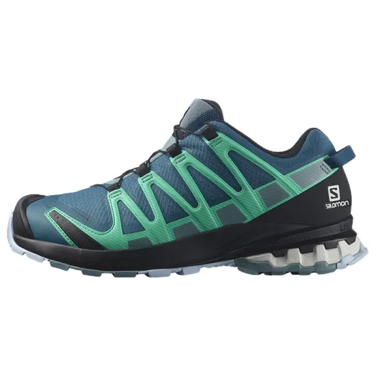 SALOMON XA Pro 3D V8 Hiking / Trekking Shoes Women's Low-Top Blue