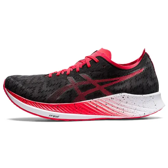 Asics Magic Speed 1.0 Running Shoes Men Low-top Black/Red