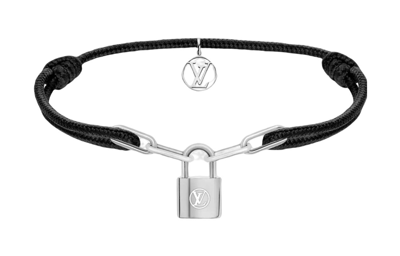 LOUIS VUITTON X Virgil Abloh Silver Lockit Bracelet