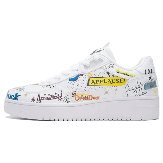 LINING Classic Skateboarding X Disney 'White Yellow' Women's