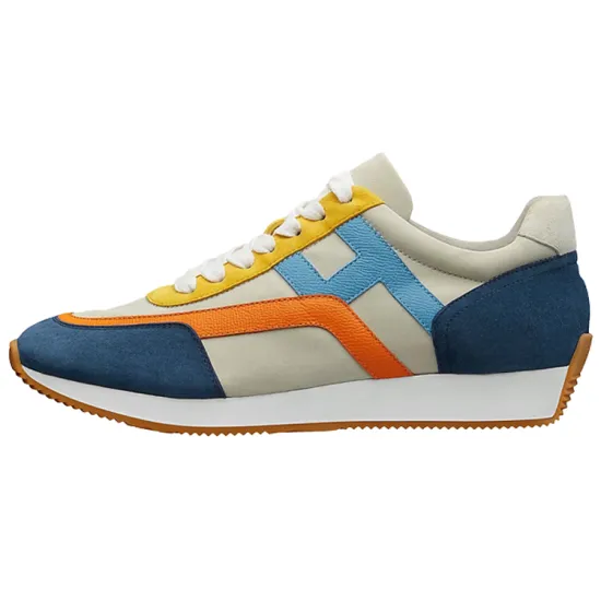 HERMES Chris Casual Shoes Men Low-Top Multicolor