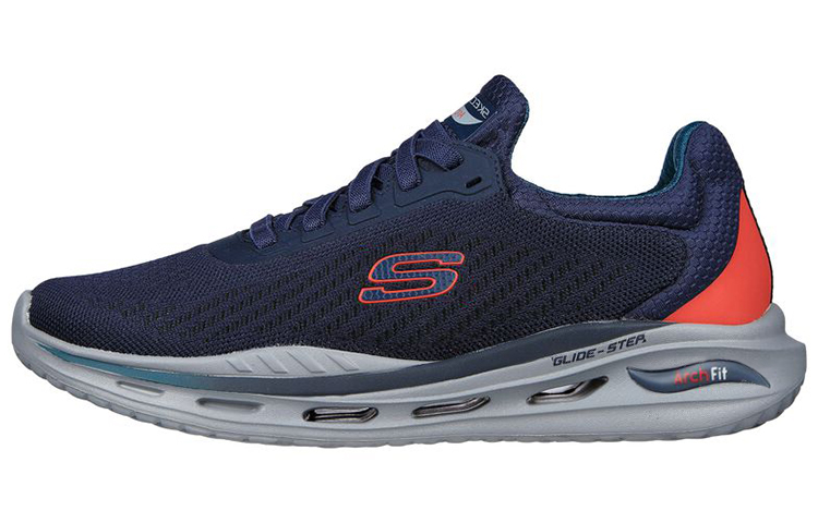 Skechers Arch Fit Fabric Low top Casual Running Shoes Men’s Blue