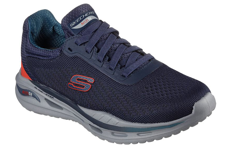 Skechers Arch Fit Fabric Low top Casual Running Shoes Men’s Blue