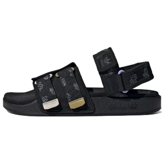 adidas originals ADILETTE Series Beach Sandals Unisex Black