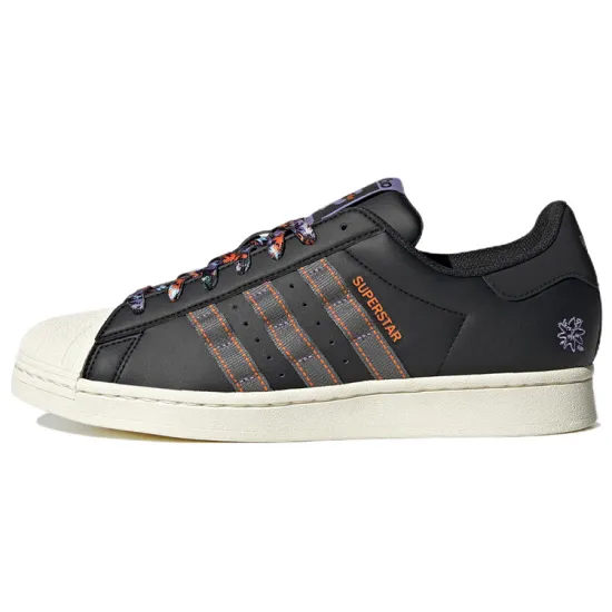 adidas originals Superstar Core Black Ash Unity Orange