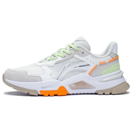 LINING Reverse Casual Shoes Men Low-Top Ecru/Antarctic Gray