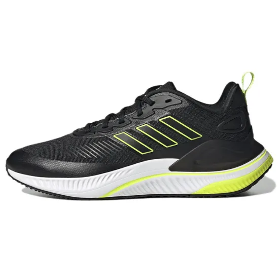 Adidas Alphamagma Guard Running Shoes Men Low-top Black/yellow