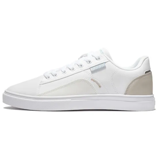 LINING Skateboard Shoes Women's Low-Top Standard White/Cloudy Gray