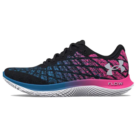 Under Armour Flow Velociti Wind 2 Cn 'Black Bright Pink' Women's