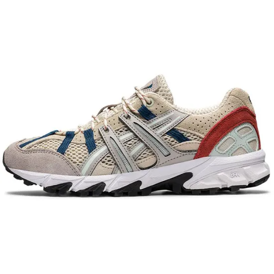 Asics Gel-Sonoma 15-50 Running Shoes Unisex Low-top Khaki/grey/blue/red