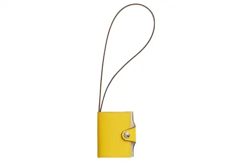 HERMES Ulysse Charms Unisex Yellow