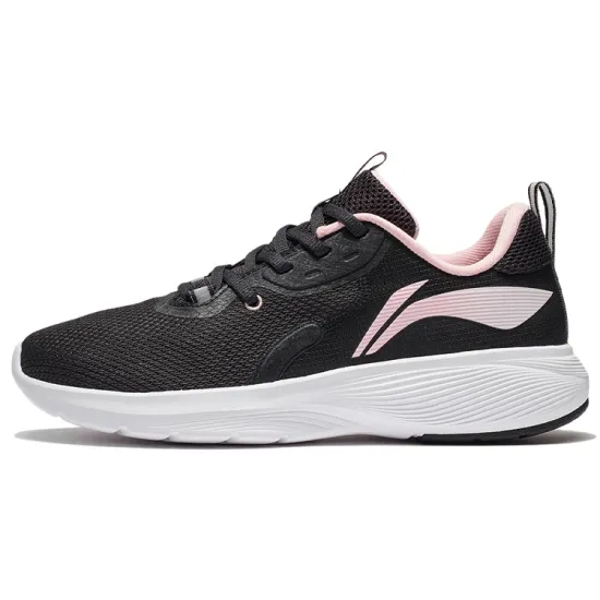 LiNing Breathable Low Top Running Shoes Women's Black