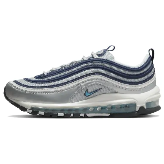 Nike Air Max 97 Metallic Silver Chlorine Blue