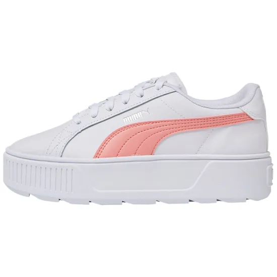 PUMA Karmen Leather 'White Rosette' Women's