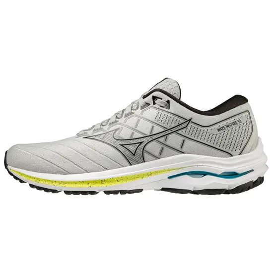 Mizuno Wave Inspire 18 'Light Gray Black Yellow'