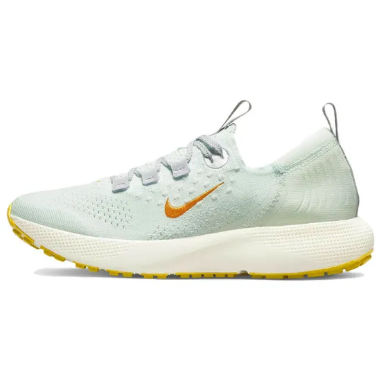 Nike React Escape Run Flyknit 'Green Orange' Women's