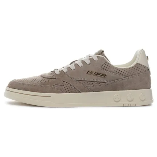LI-NING 1990 Classic Collection Skateboard Shoes Men Low-Top Aromatic Apricot