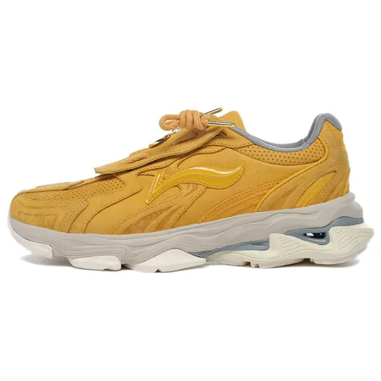 LI-NING 1990 Zhengrong Casual Shoes Men Low-Top Mineral Yellow