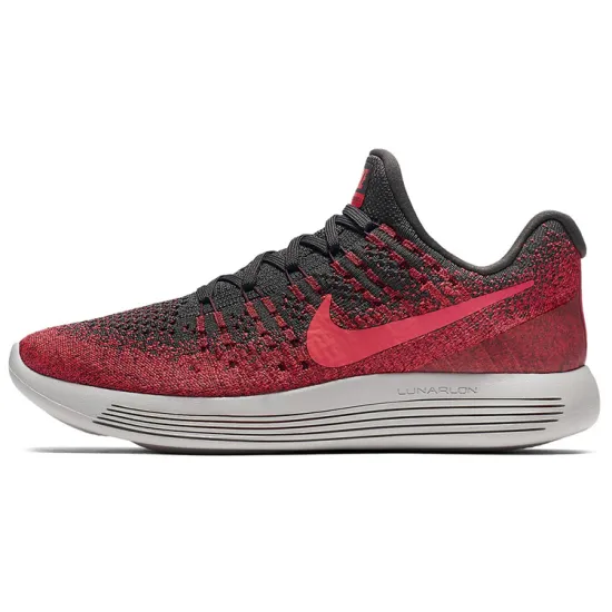 Nike Lunarepic Low Flyknit 2 'Midnight Fog Solar Red Bordeaux' Women's