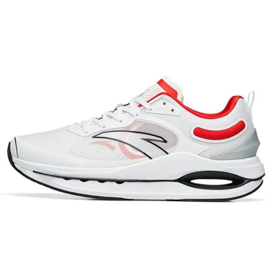 ANTA Star Ring 1.0 Running Shoes Men Low-Top ANTA White/Fluorescent Laser Red