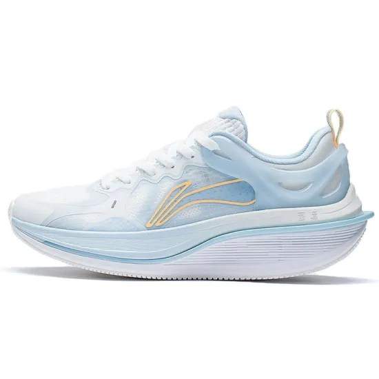 LINING WuShi 5S 2.0 Running Shoes Men Low-Top Mist White/Light Belly Blue