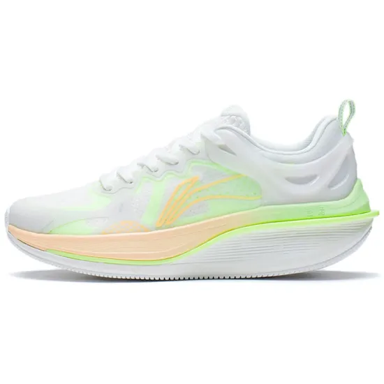 LINING WuShi 5S 2.0 Running Shoes Women's Low-Top Champagne White