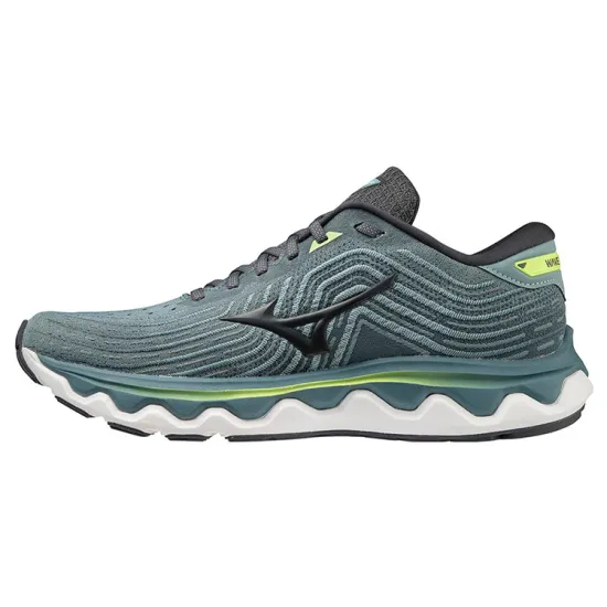 Mizuno Wave Horizon 6 'Gray Green Black'