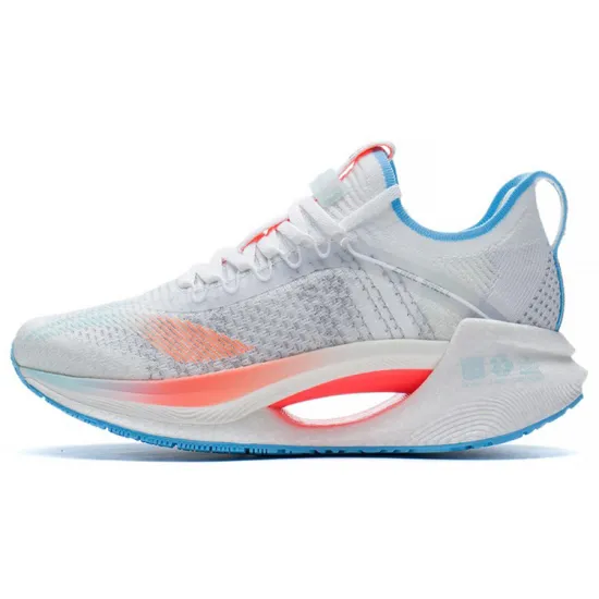 LINING Jueying Essential Running Shoes Women's Low-Top Standard White/Moon White Blue