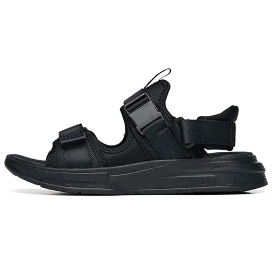 ANTA Beach Sandals Men Black