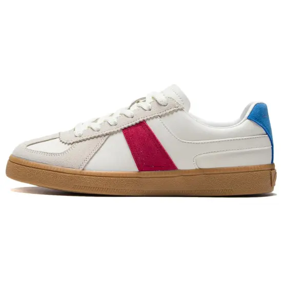 LiNing Yunchuan Low-Top Skateboard Shoes Women's White Red
