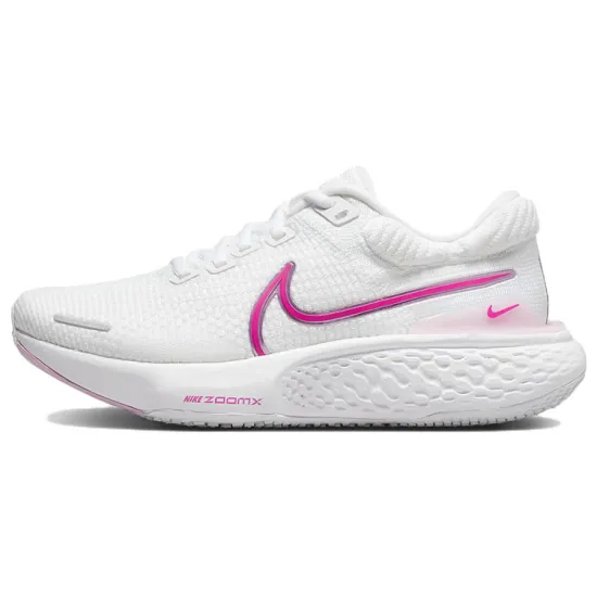 Nike ZoomX Invincible Run Flyknit 2 White Light Arctic Pink Women's