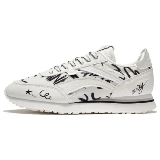 LINING ChengFeng Casual Shoes Men Low-Top Mist White