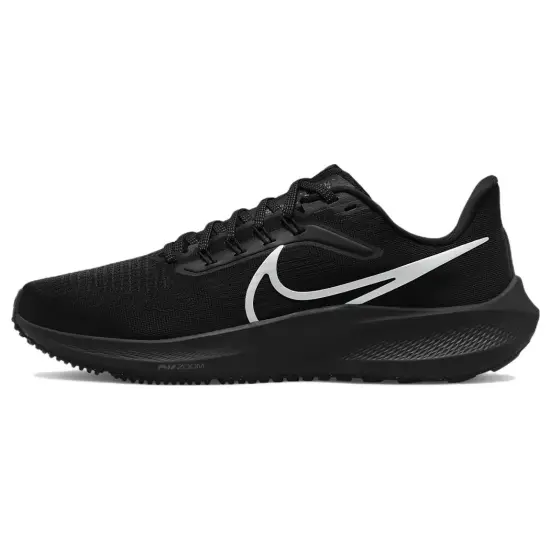 Nike Air Zoom Pegasus 39 Black Silver Metallic Women's