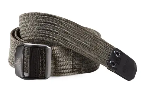 Arc'teryx Synthetic Fiber Belts Unisex Green Width 3.8CM