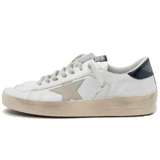 Golden Goose Stardan White Black Women's