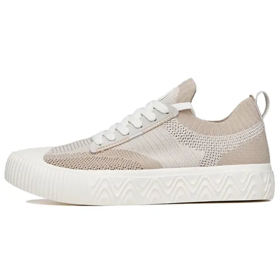 ANTA Life Collection Casual Shoes Men Low-Top Gray/Ivory White
