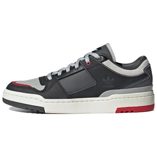 Forum Adidas Originals Luxe Low 'Grey Scarlet'