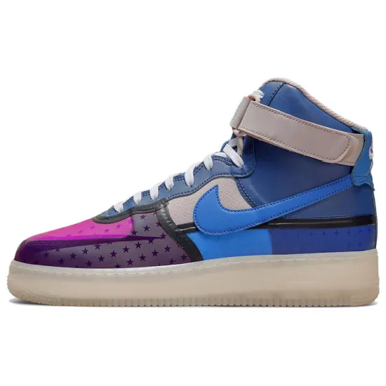 Nike Air Force 1 High '07 Premium Thunder Blue Pink Prime
