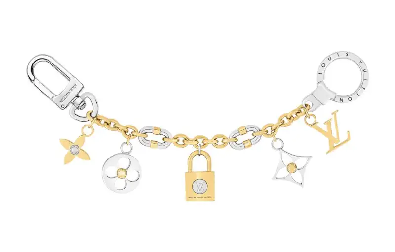 LOUIS VUITTON PADLOCK Metal Pendant Women's Gold, Silver