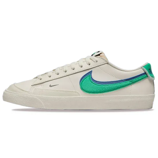 Nike Blazer Low 72 Double Swoosh Sail Green Blue
