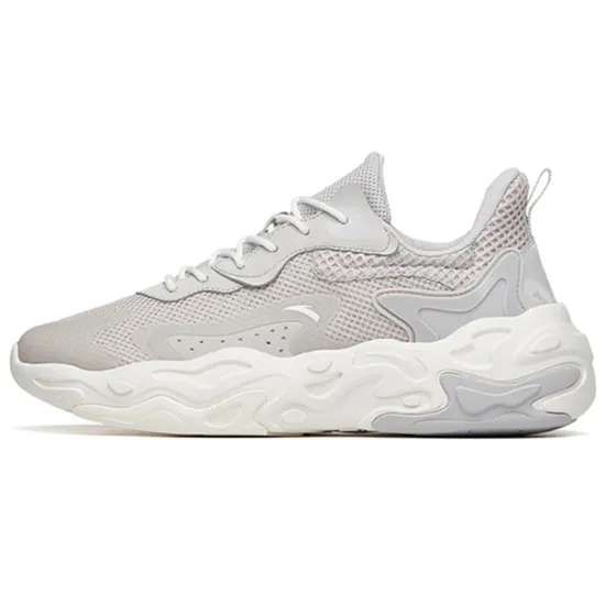 Anta Break The Cocoon Breathable Low-Top Sports Casual Shoes Men's Gray