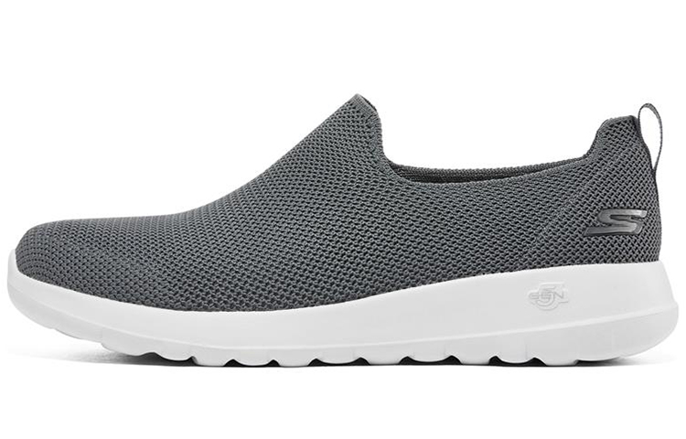Skechers GO WALK Ma Textile, Artificial Leather Low top Casual Shoes Men’s Charcoal Gray