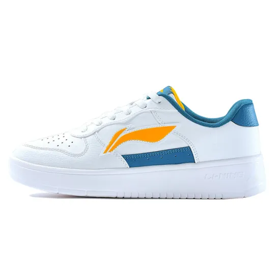 LINING Casual Shoes Men Low-Top Mist White/Tide Blue