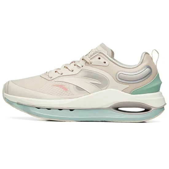 ANTA Star Ring 1.0 Running Shoes Women's Low-Top Mud Sand Gray/Iron Man Gray