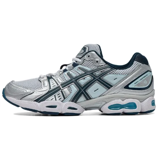 Asics Gel-Nimbus 9 Pure Silver French Blue Women's