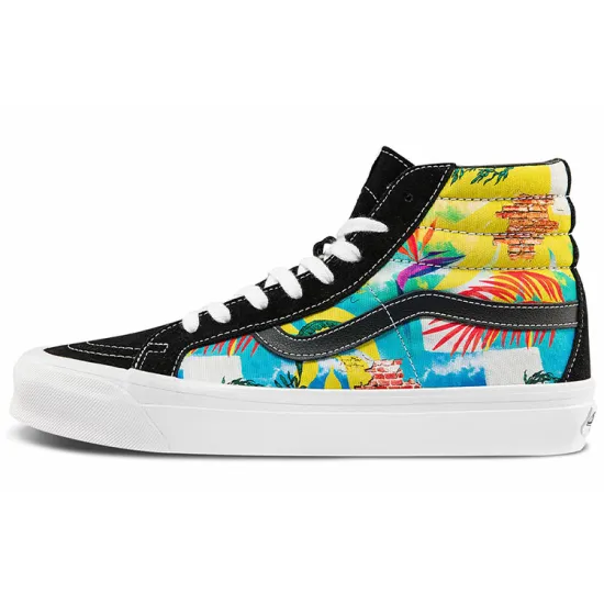 Vans SK8 Skateboarding Shoes Unisex High-top Black/color